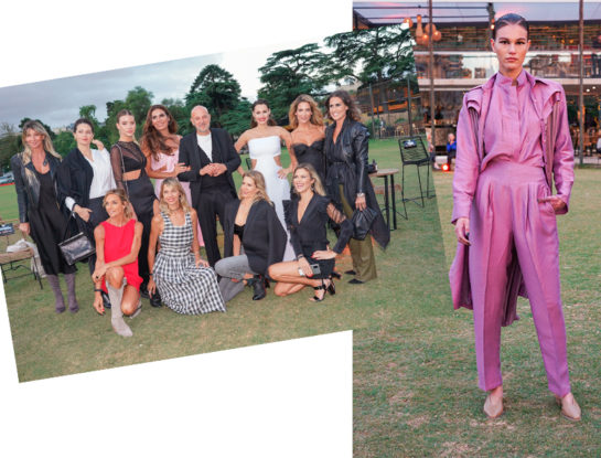 Fabian Zitta presentó su nueva colección con una primera fila de lujo