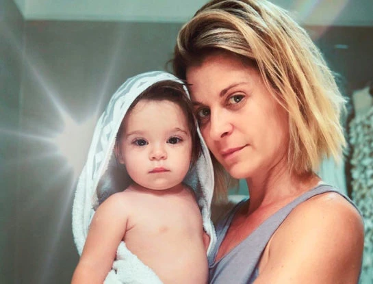 ¡Pura ternura! Mirá el video donde Eugenia Tobal y su hija hacen yoga juntas