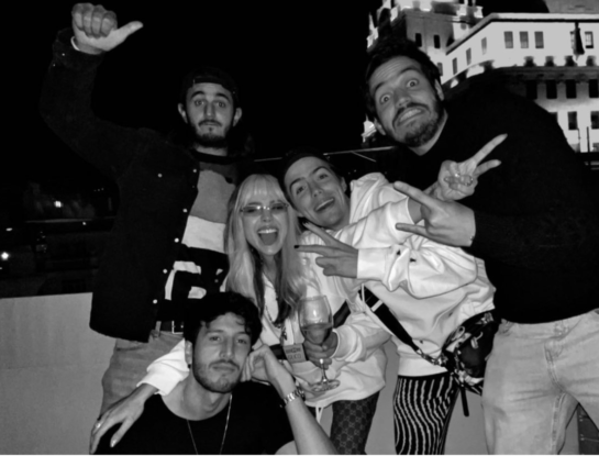 Así fue el encuentro entre Sebastián Yatra y Danna Paola en Madrid