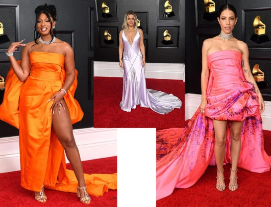La alta costura se dio cita en la red carpet de los Grammy 2021
