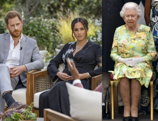 Así reaccionó la Reina Isabel luego de la entrevista de Meghan Markle y Harry: "Toda la familia está apenada"