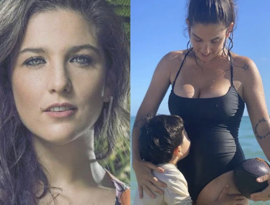 Juana Repetto se sacó una foto al estilo Demi Moore y confesó: "Este embarazo se me hizo mucho más difícil"