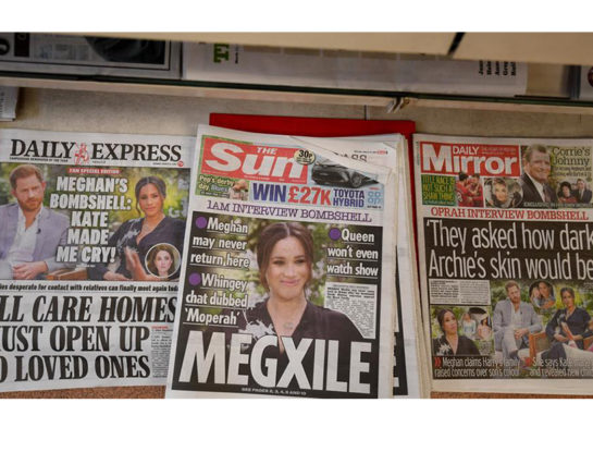 Escándalo real: el Palacio de Buckingham presionado (por la prensa) ante las acusaciones de racismo de Meghan Markle y Harry