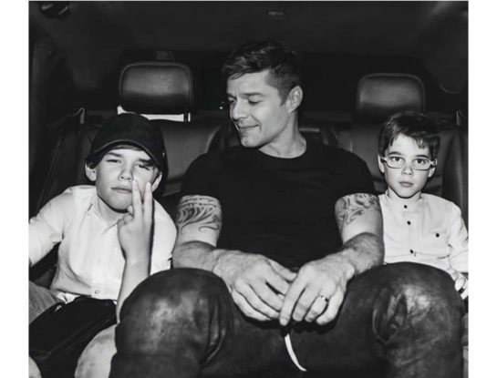 Matteo y Valentino cumplieron 13 años: el tierno álbum de fotos de los mellizos de Ricky Martin