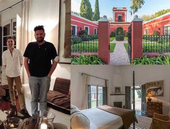 Las fotos de la lujosa estancia donde Damián Betular pasó su fin de semana "estilo campo" con Humberto Tortonese