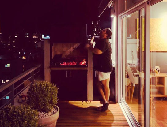 Las fotos y video del dúplex en las alturas donde vivía Darío Barassi