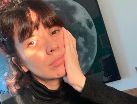 Mirá el increíble mural de que Gimena Accardi realizó en su casa