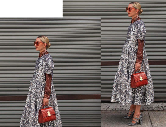 Cómo llevar y combinar las lentejuelas de día