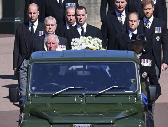 Así fue el funeral de Felipe de Edimburgo (en video)