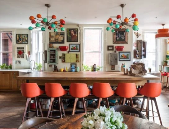 La decoración es un espectáculo de la mano de Jimmy Fallon y su excéntrico tríplex en New York