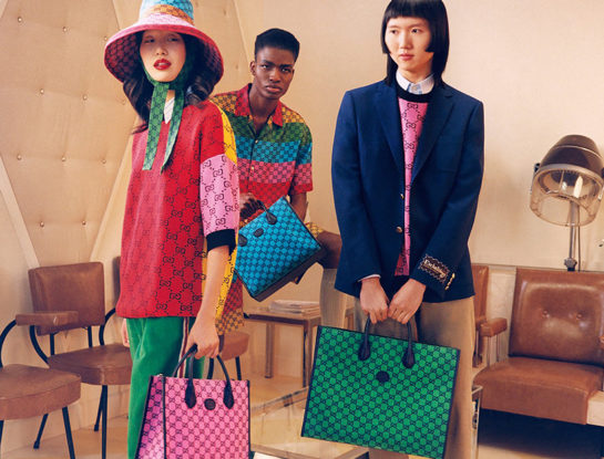 La moda "pide" color y Gucci no es la excepción: en 2021 se lleva la tendencia arcoíris