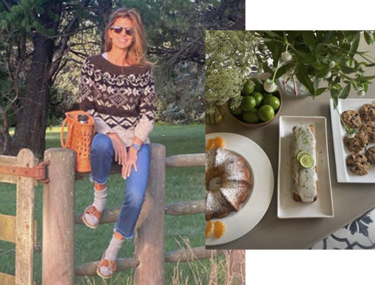 Las 3 recetas de Juliana Awada para la merienda:  budín de naranjas, cookies y budín de lima y amapola