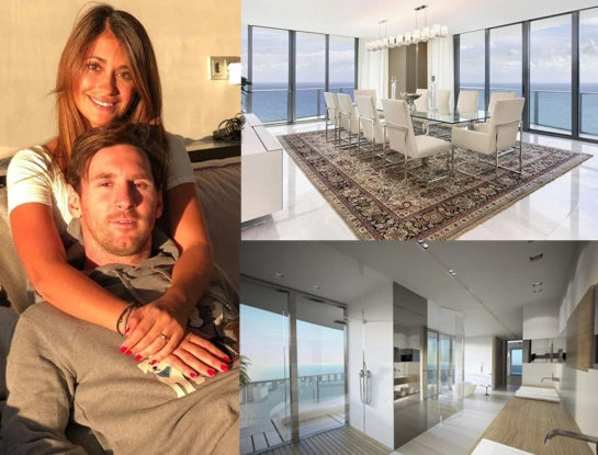 Las fotos del lujoso departamento que compraron Antonela Roccuzzo y Lionel Messi en Miami: pagó más de 7 millones de dólares y tiene increíbles vistas al mar