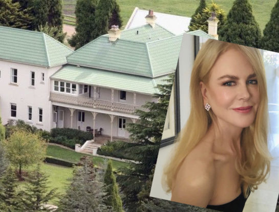 Espiamos la intimidad de Nicole Kidman (y descubrimos espacios increíbles de su lujosa casa)