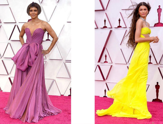 Oscars 2021: Louis Vuitton, Valentino, Dolce & Gabbana y Chanel tuvieron a sus mejores embajadoras en la red carpet