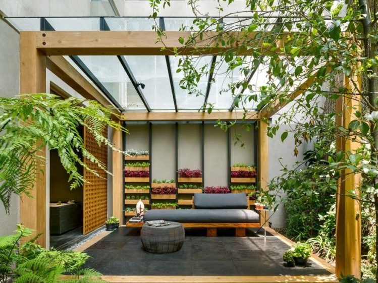 7 ideas para decorar patios cerrados y disfrutarlos en otoño e invierno