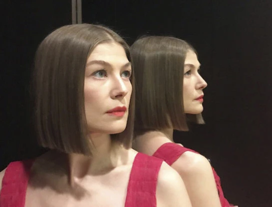 Quién es Rosamund Pike, la protagonista de "Madame Curie": se recibió con honores, tuvo varios amores fallidos y se casó con un genio de las matemáticas