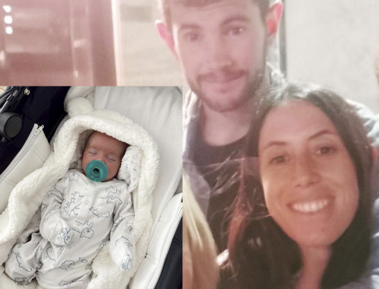 A un mes de la muerte de Sofía Sarkany, así están hoy su pareja Tomás Allende y su bebé Félix