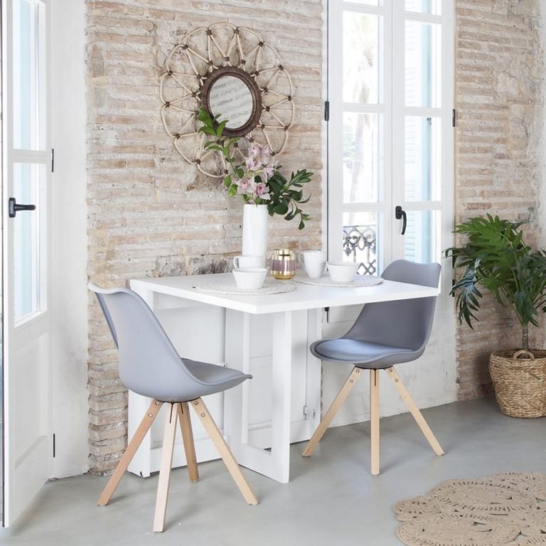 8 diseños de mesas plegables para aprovechar espacio en la cocina – Para Ti