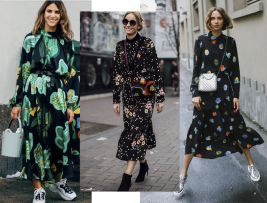 Así se lleva el vestido en invierno (y las famosas lo saben)