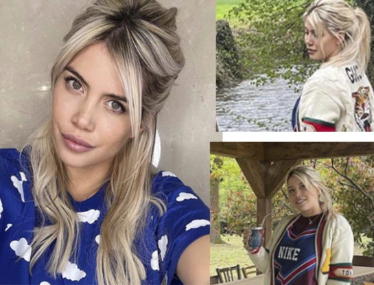 La casa de campo de Wanda Nara en Milán: muy amplia, de estilo rústico y hasta con arroyo propio