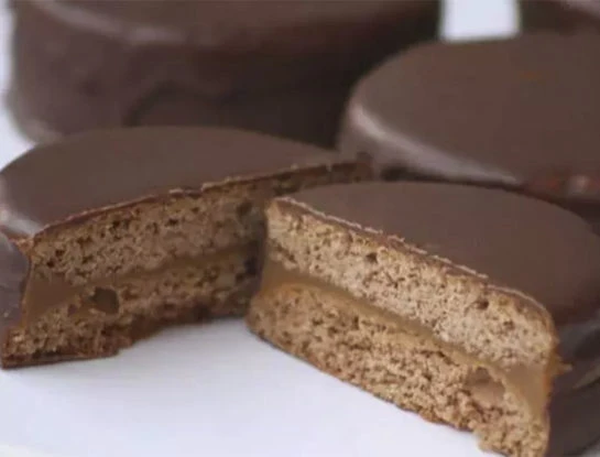 Receta de alfajores marplatenses de Cocineros Argentinos