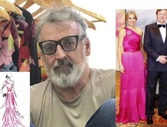 Benito Fernández, uno de los diseñadores favoritos de Máxima: "Siempre me dejó ser libre, le hago el vestuario sin saber dónde o cuándo lo usará"
