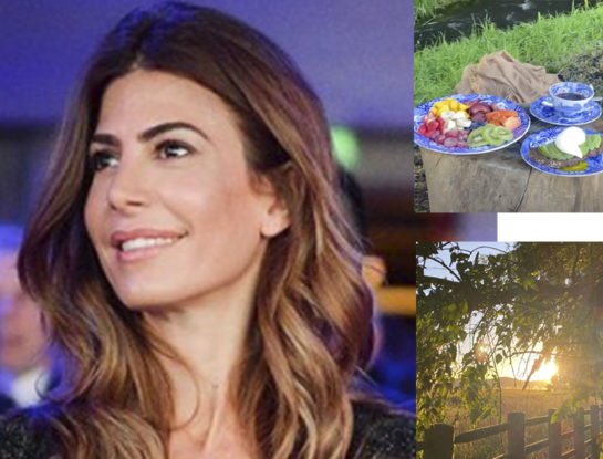 Juliana Awada y su merienda campestre en Tandil donde viajó para pasar la Semana Santa
