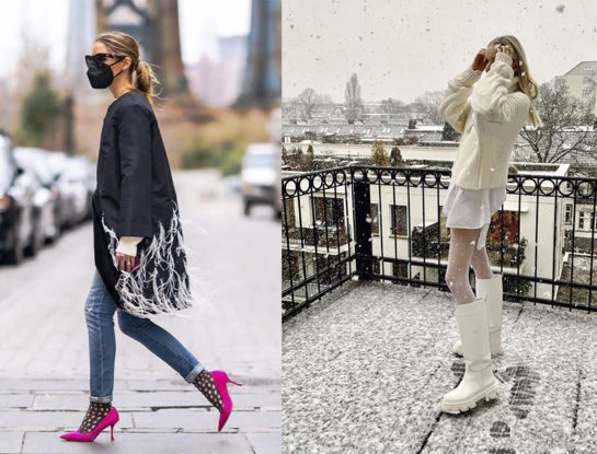 Ítem de moda 2021: 7 tips para llevar las medias estampadas y levantar tu look