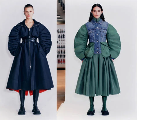 Viva el volumen, las mezclas imposibles y los crossovers insólitos: así es el nuevo universo de Alexander McQueen