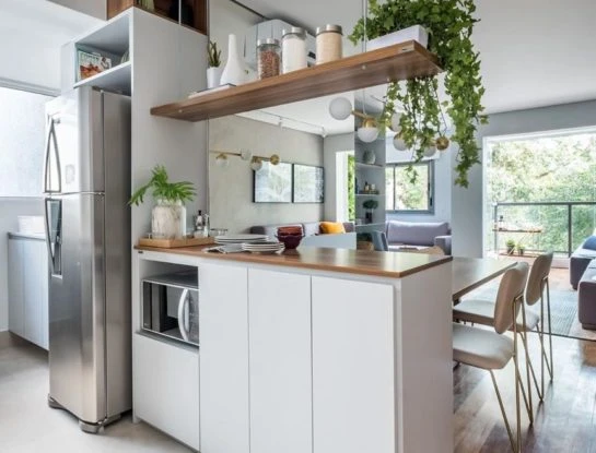 5 buenas razones y más ideas para decorar con plantas la cocina