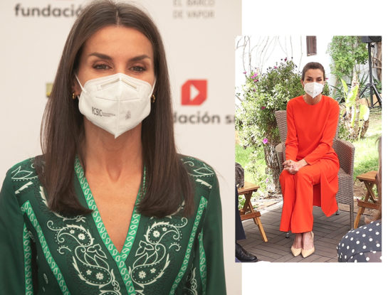 ¡Explosión de color! Letizia Ortiz se juega por los tonos más vibrantes de la paleta