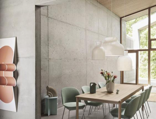 El hormigón visto es tendencia en arquitectura y decoración 2021
