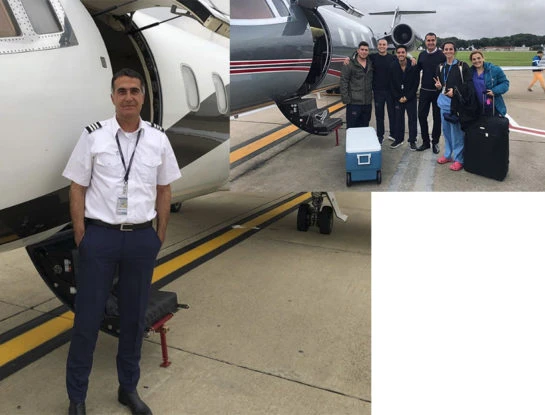 Cuando no está frente a la cámara, Antonio Laje es piloto de Incucai: "Siempre quise hacer esto"