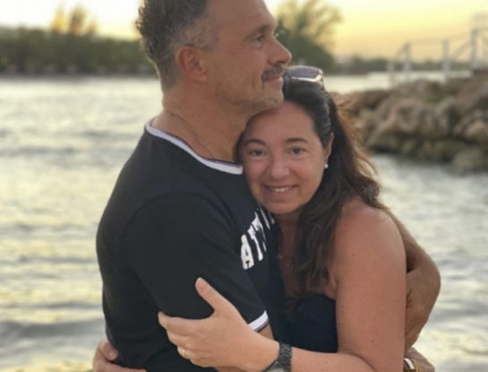 Las conmovedoras palabras de Silvia "Bochi" Todaro a Sergio Lapegüe, su marido: "Sé que no pensaste que podías morir... Pero yo sí lo pensé"