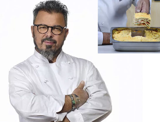 La receta de Lasaña a la Boloñesa de Donato De Santis