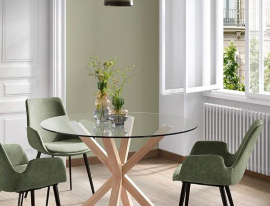 Las mesas de vidrio se renuevan y son tendencia de decoración 2021