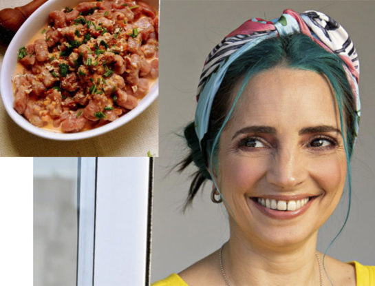 Receta de ñoquis de remolacha con salsa de crema y queso, de Paulina Cocina