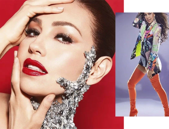 Así festejó Thalía el lanzamiento de su nuevo álbum
