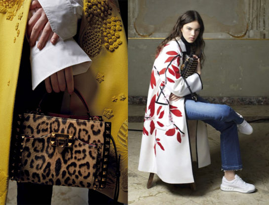 Blanco y rojo, mezcla de texturas y accesorios que levantan el look: las tendencias del invierno 2021 están en la colección ready to wear de Valentino