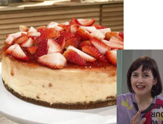 Receta de Cheesecake clásico de frutillas de Cocineros argentinos