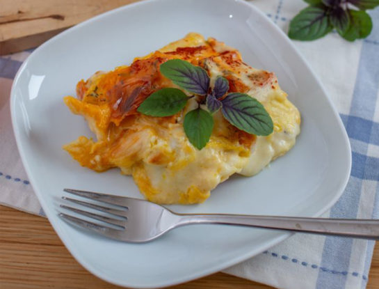 La receta light para combatir el frío: lasaña de calabaza (sin carne) del doctor Cormillot