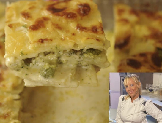 Receta de Gratinado de papa y brócoli, de Jimena Monteverde