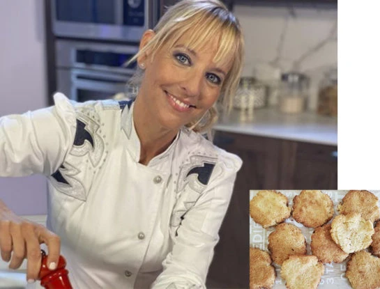 Receta de Galletitas de coco sin harina, de Jimena Monteverde