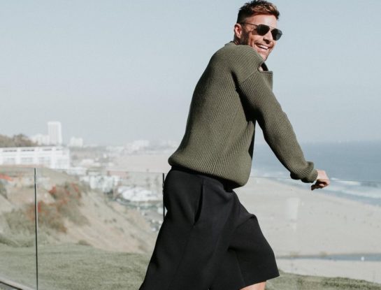 Ricky Martin publicó fotos en bata, con un mensaje que generó intriga