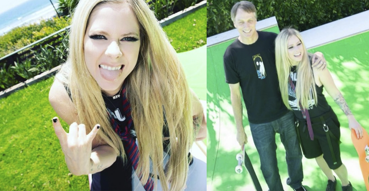 El Increíble Debut De Avril Lavigne En Tik Tok Para Ti