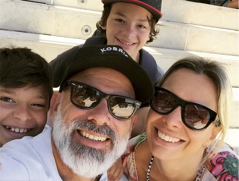 Así es la familia de Cecilia Caramelito Carrizo: está en pareja desde 1997 con Damián Giorgiutti y tienen dos hijos, Lorenzo y Benito