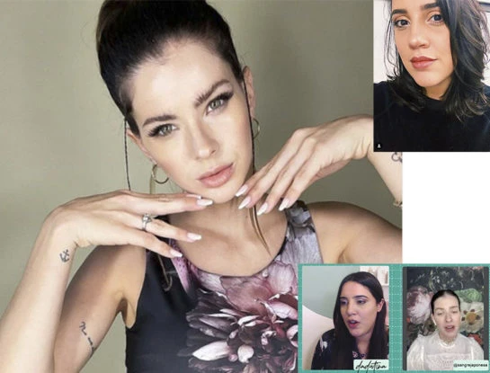 La China Suárez le reveló a Dadatina sus secretos para cuidar la piel