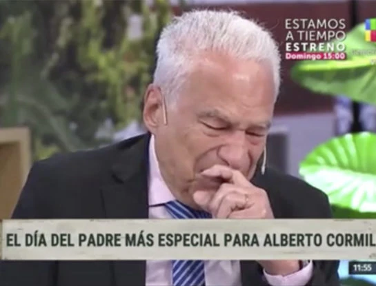 Alberto Cormillot lloró al hablar de su hijo: "Quisiera vivir hasta los 105 años para verlo recibido"