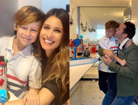 Las fotos del cumpleaños de Beltrán: cumplió 9 años y reunió a su familia ensamblada (Pampita, Roberto García Moritán, Benjamín Vicuña y la China Suárez) en un festejo íntimo